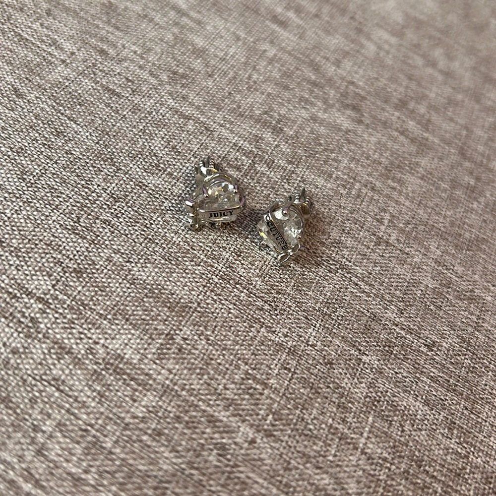 Juicy couture post earrings